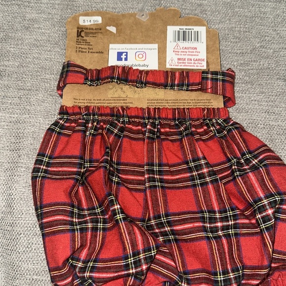 So ‘Dorable Diaper Cover & Headband Set- NWT - Picture 3 of 3